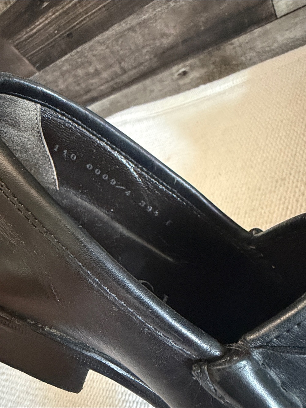 Gucci Black Leather Horsebit Slip-On Loafers - Picture 9 of 12